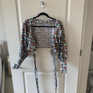 ASOS wrap top